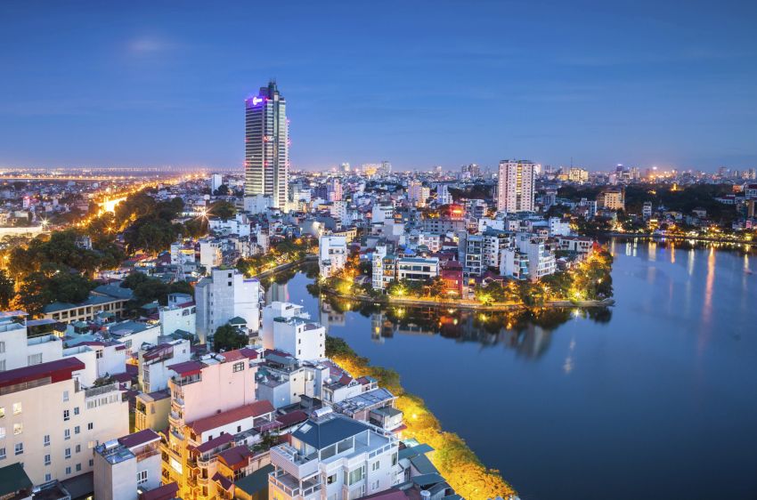 vietnam city lights